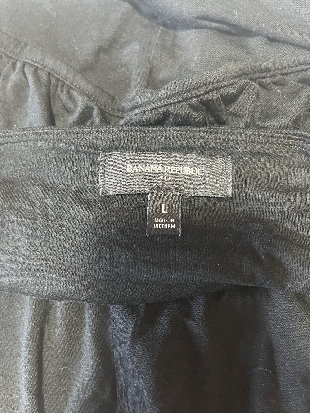 Banana Republic Black Twist-Neck Cropped Halter Top - Picture 5 of 5